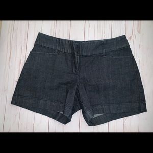 The Limited dark wash shorts